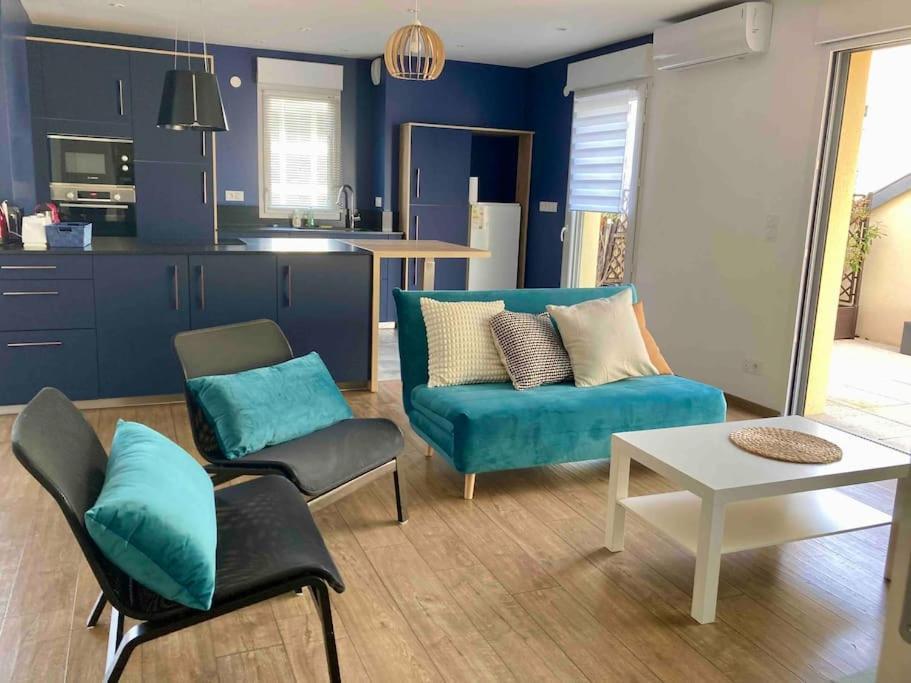 Ferienwohnung Quai Sud - Gare, 100 M2, Parking, Wifi, Superette, Lave Linge Angers Exterior foto